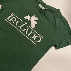 Ireland Spellout T-shirt sz S slim Fit Irish Memories by Lansdowne St Patrick’s